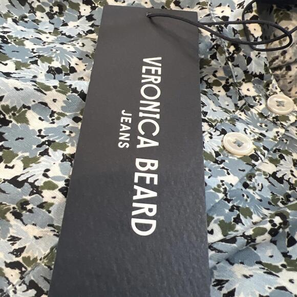 $396 Veronica Beard Yulianna Floral Mini Dress Size XS - Picture 7 of 8